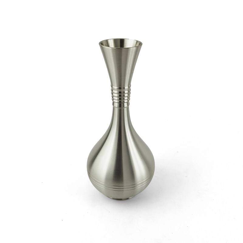 Pewter Vase Round - Image 3
