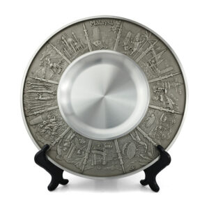 Classic Malaysia Collection Pewter Plate (L)