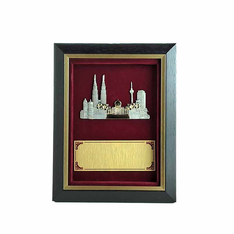 Malaysia Collection Gold Plated Malaysia Landmark (M)