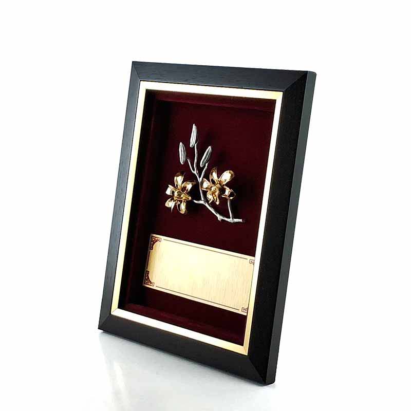 Gold Plated Orchid Branch (M) - Image 2